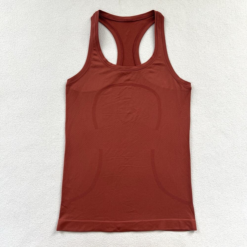 Lululemon Soft Cranberry Pink Swiftly Tech Racerback Tank Top 2.0 Hip Length 4